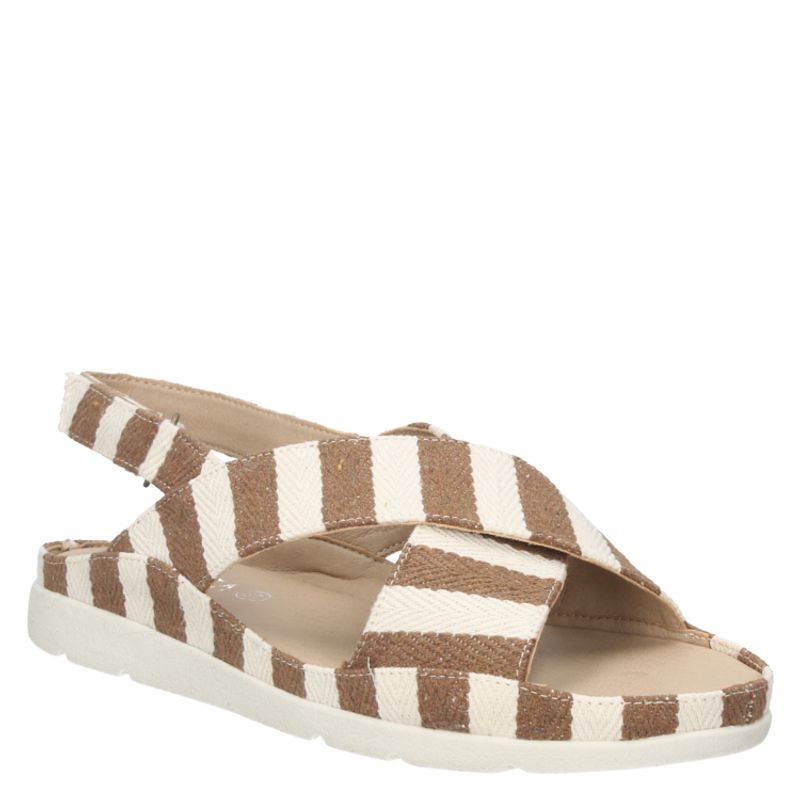 DAKOTA - Sandalia Casual Mujer Beige Dakota