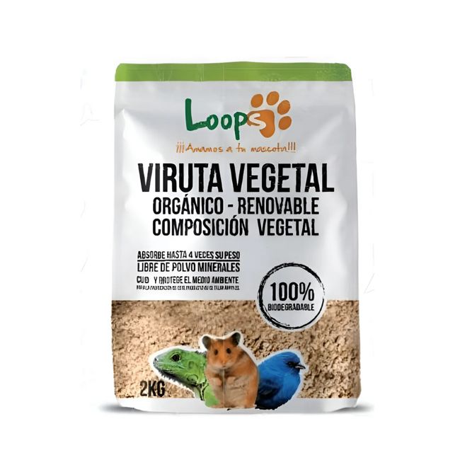 LOOP - Viruta Vegetal Sustrato de Maiz