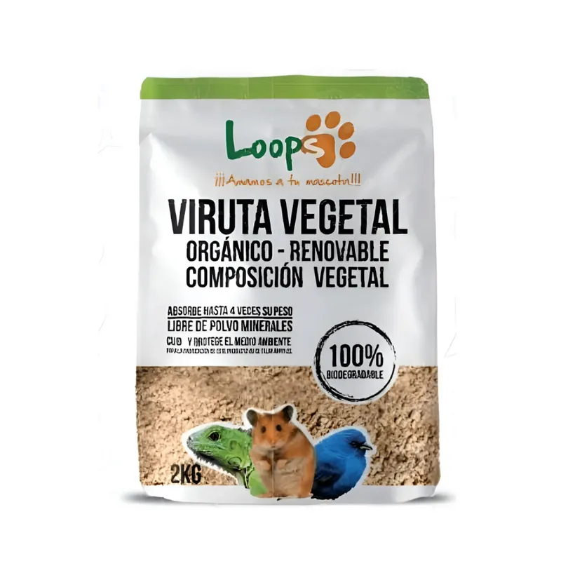 LOOP - Viruta Vegetal Sustrato de Maiz