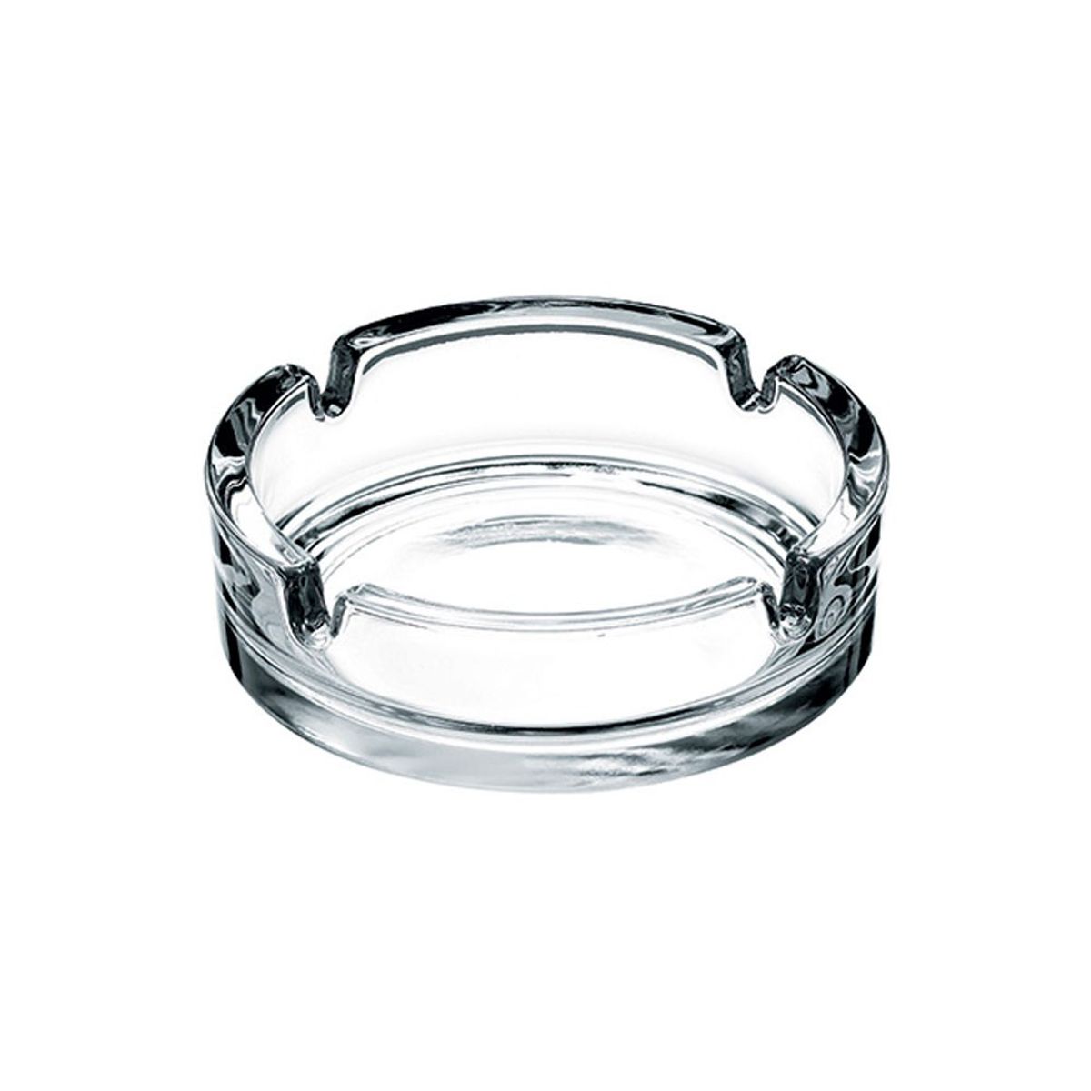 PASABAHCE - Set De 2 Cenicero Redondo Bistro Vidrio 11 Cm