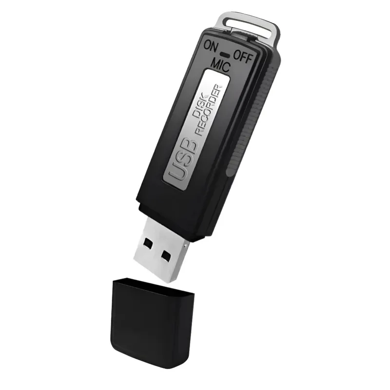 GENERICO - Grabadora Usb Digital Discreta En Pen Drive 8gb 120hr Negro