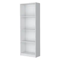 TUHOME - Combo x2 Estantes 4 Repisas + Estante 3 Repisas Home Blanco