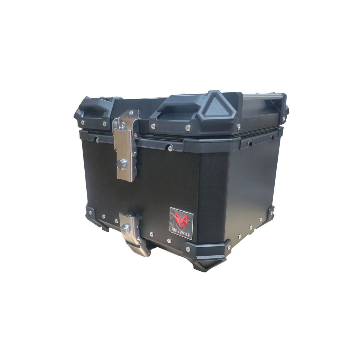 GENERICO - Maleta RIDEWOLF 0712-36 Top Case 36 Litros Negro para Moto