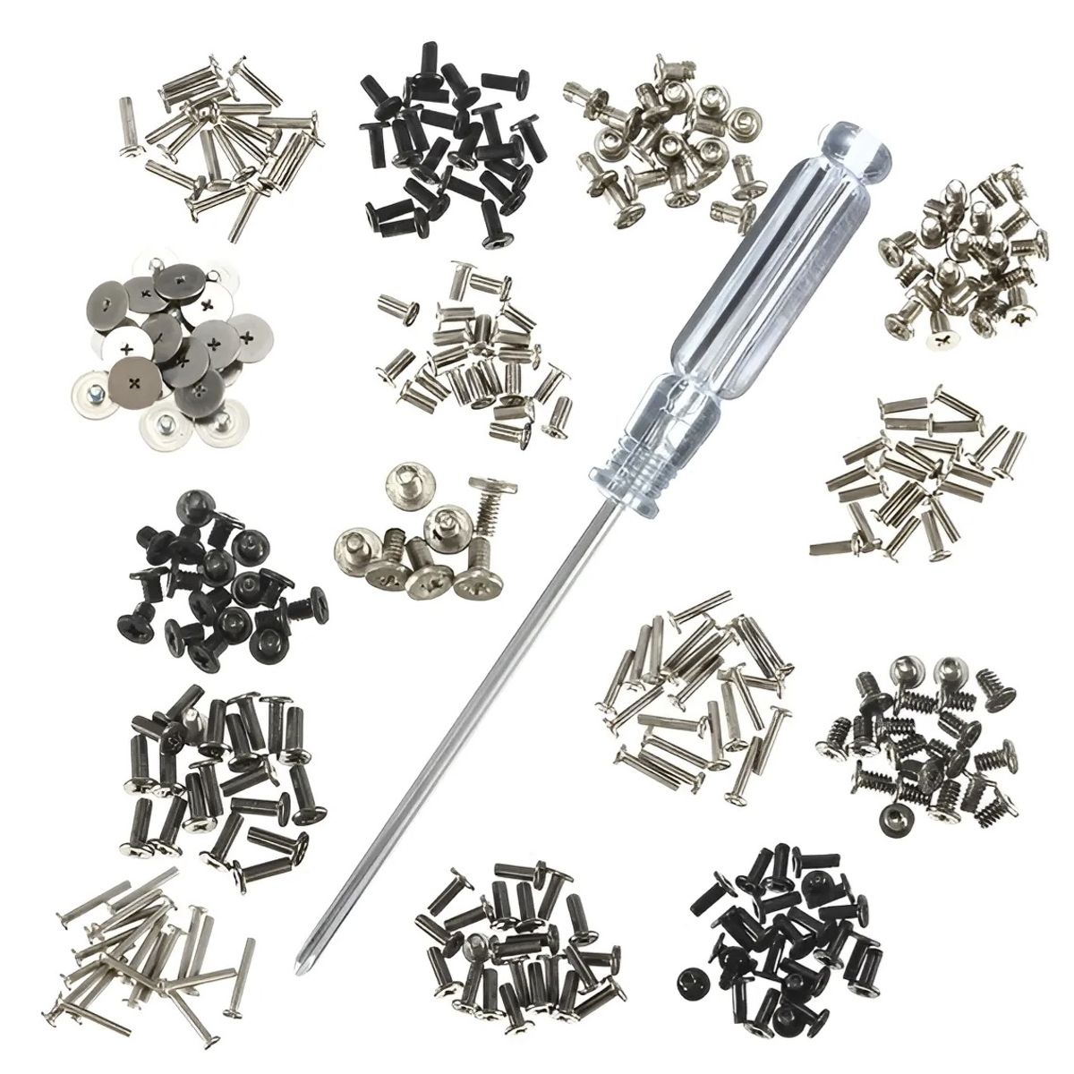 GENERICO - Set de 300 Pernos para Laptop Varias marcas