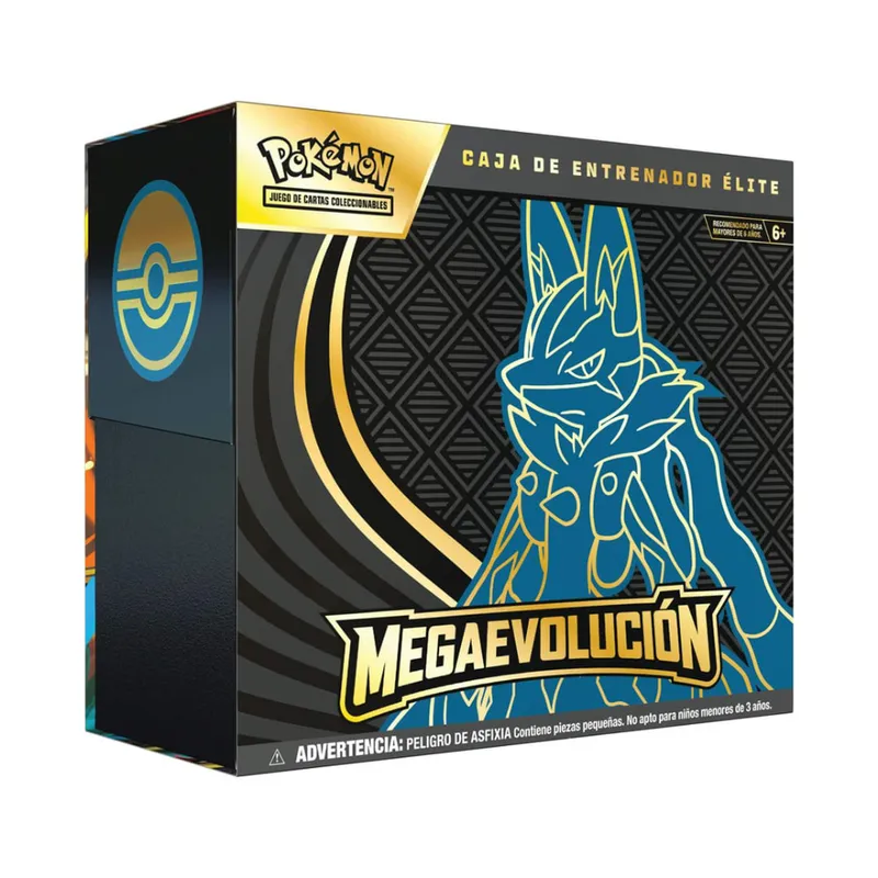 POKEMON - CARTAS POKEMON ETB MEGA EVOLUCIONES LUCARIO ESPAÑOL