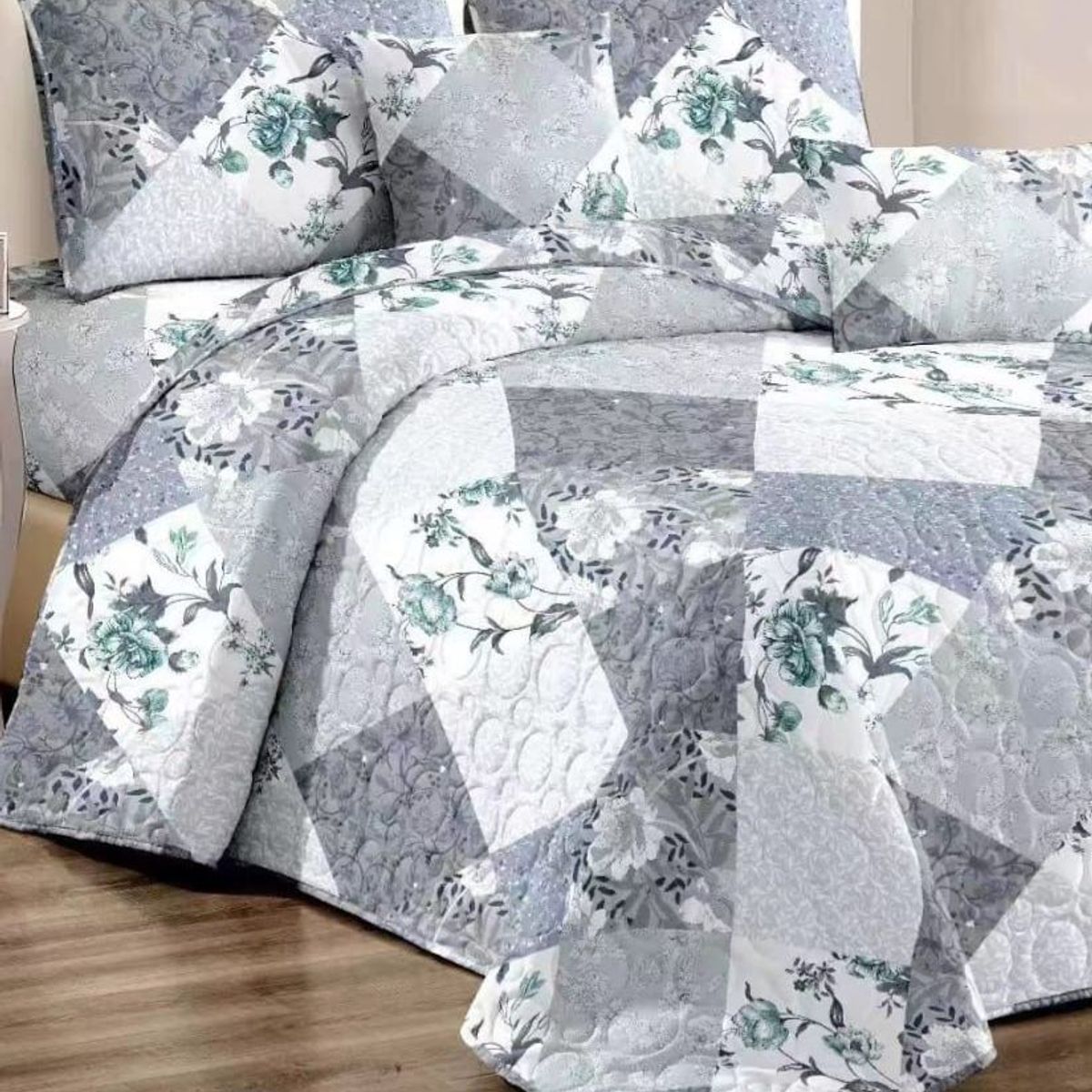 GENERICO - COBERTORES DE VERANO QUILTS REVERSIBLES DISEÑOS NOVEDOSOS