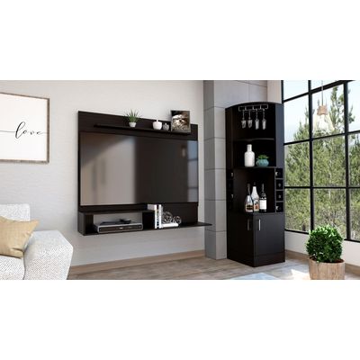 Imagen 2 del producto Combo Bar Esquinero + Panel Tv 55 Beijing Wengue