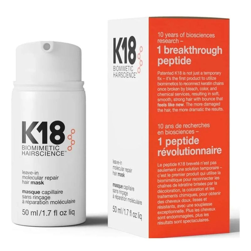 K18 - K18 Mascarilla Reparación Molecular Pelo Dañado 50ml