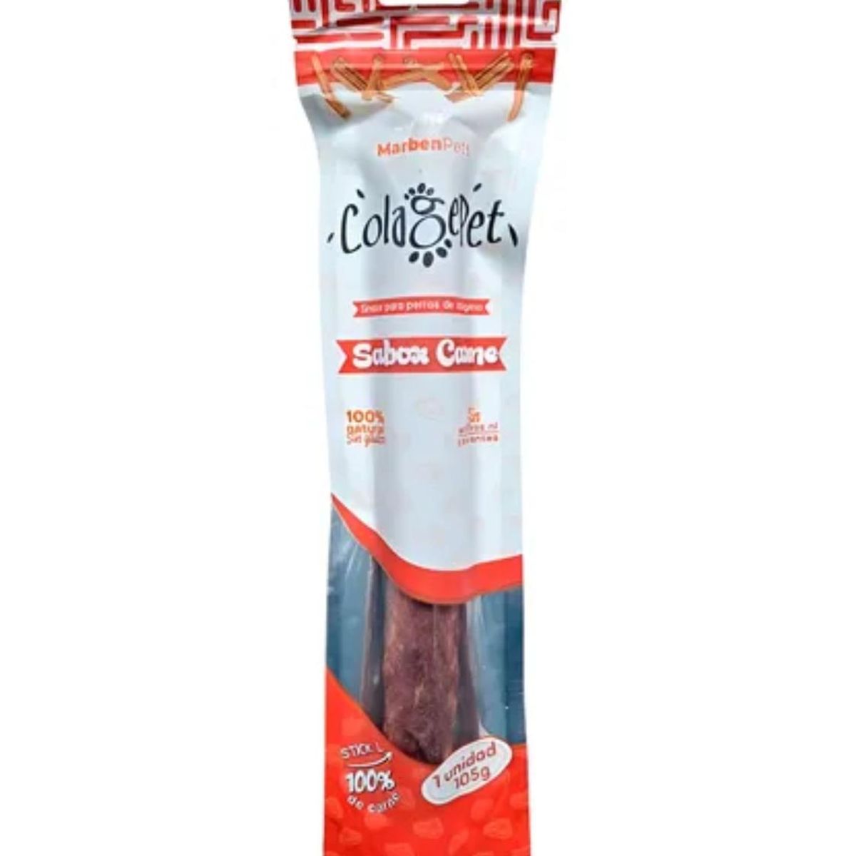 GENERICO - Snack Colagepet Carne L 1 Pc Doypack 105g