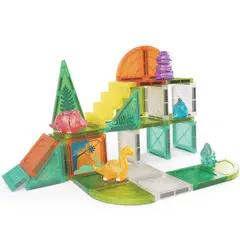 MAGNETICS - Set de Bloques Magnéticos con Dinosaurios – 55 Piezas