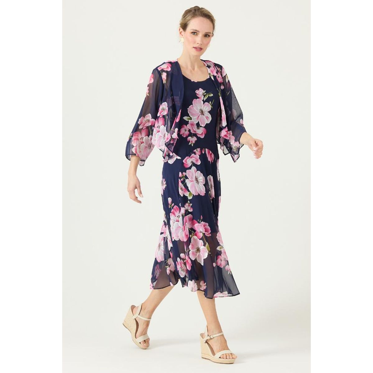 PRIVILEGE - Conjunto azul estampado PRIVILEGE 3416