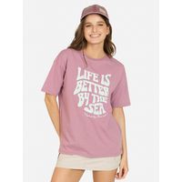 Polera MC Avalea Burdeo Mujer