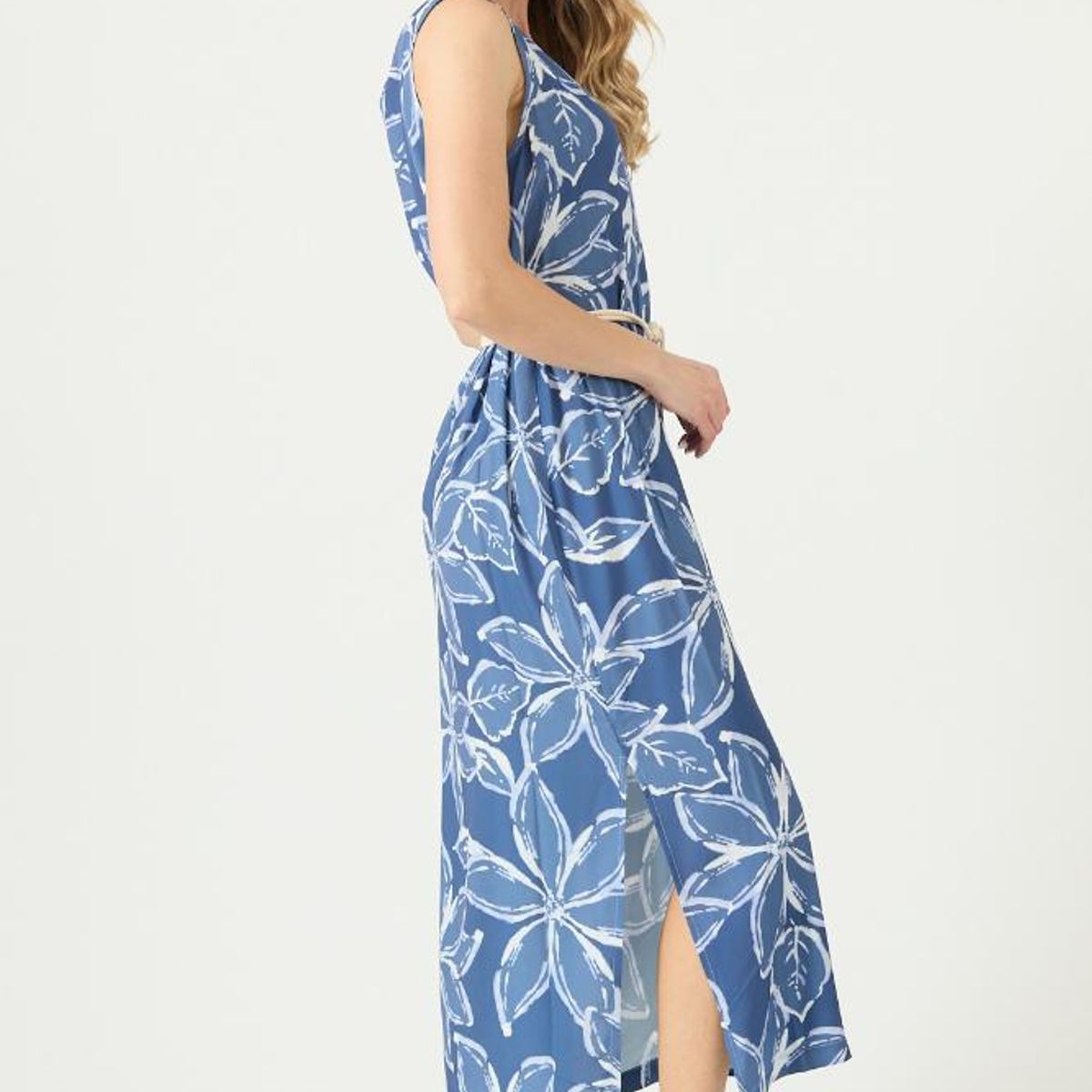 PRIVILEGE - Vestido denim estampado PRIVILEGE 3274