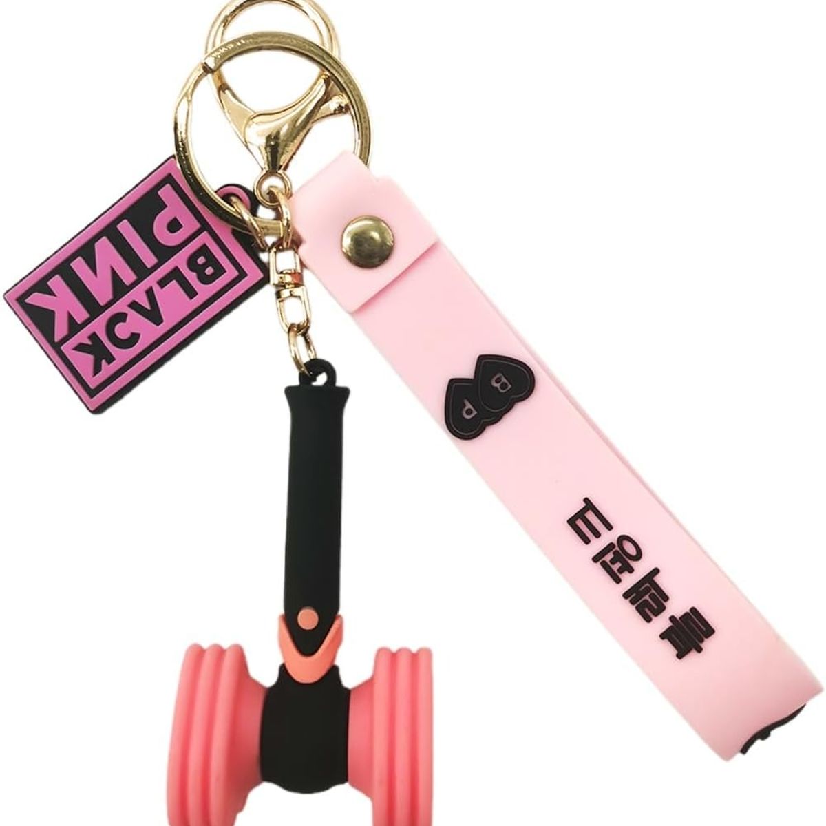 GENERICO - Llavero silicona Kpop Diseño blackpink lightstick