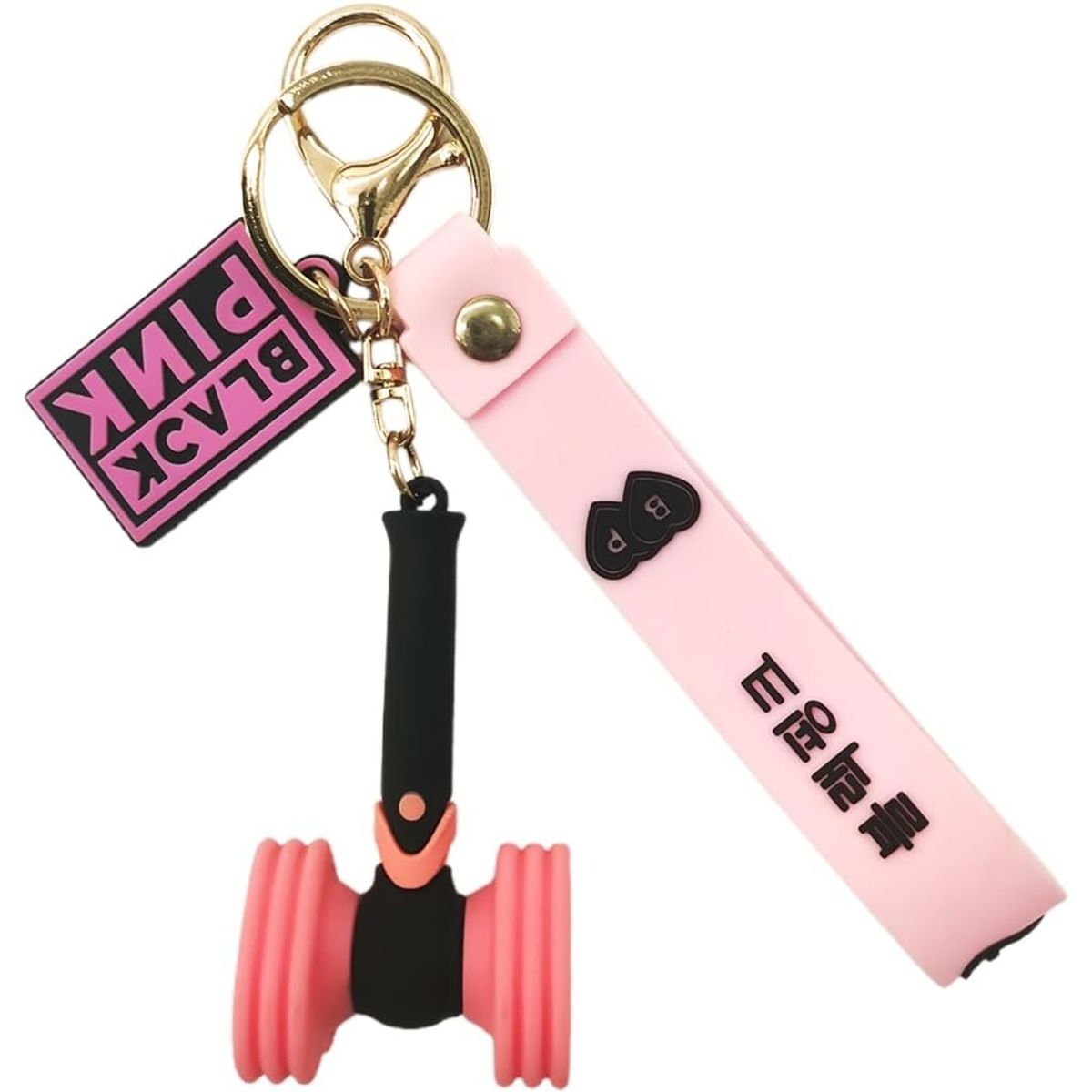 GENERICO - Llavero silicona Kpop Diseño blackpink lightstick
