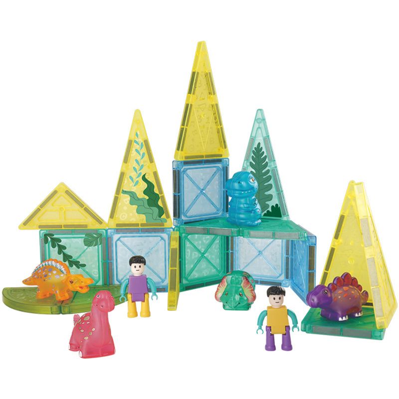 MAGNETICS - Set de Bloques Magnéticos Forest Theme – 29 Piezas