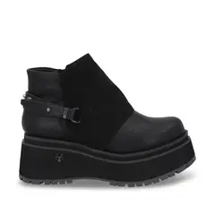 GOTTA - Botin Plataforma Negro 1509B
