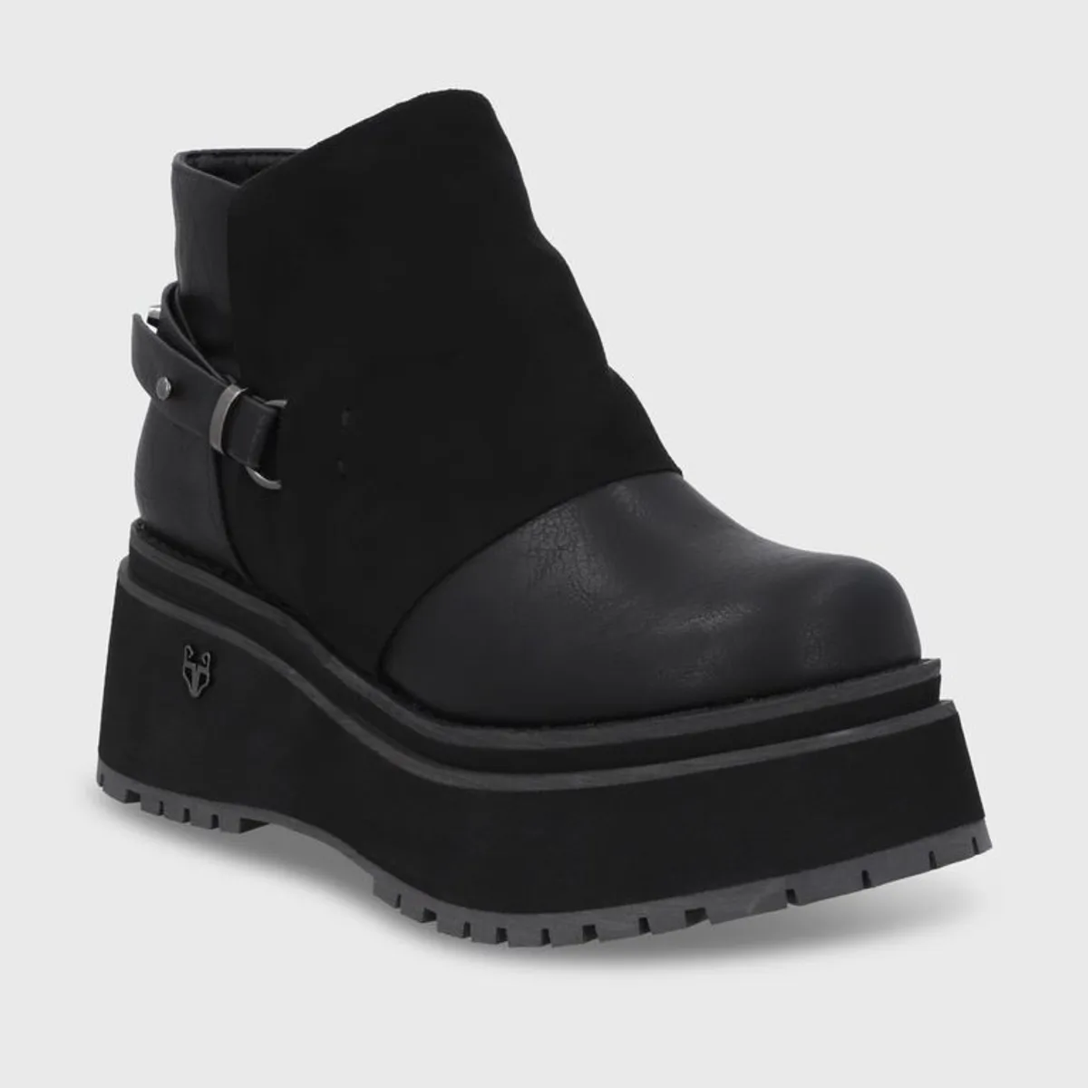 GOTTA - Botin Plataforma Negro 1509B Gotta