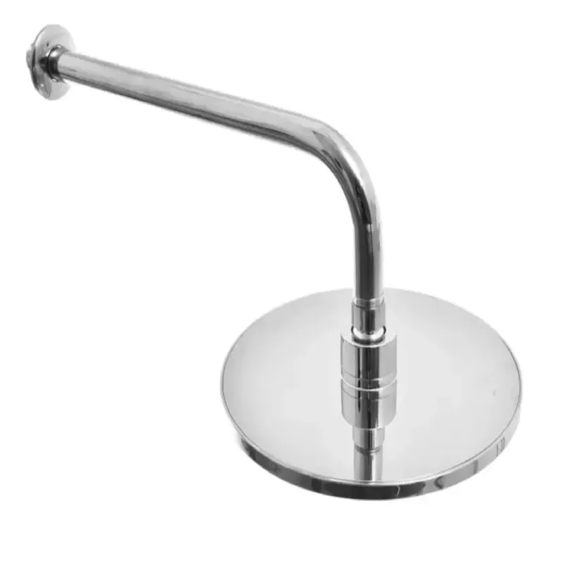 GENERICO - Ducha Lluvia Metalica 20cm + Brazo 40cm Lujo Y Durabilidad