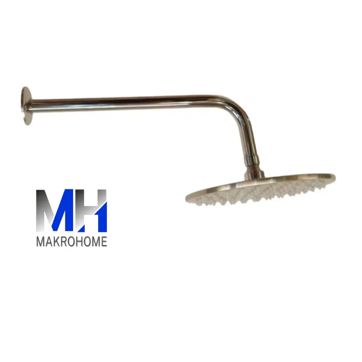 GENERICO - Ducha Lluvia Metalica 20cm + Brazo 40cm Lujo Y Durabilidad