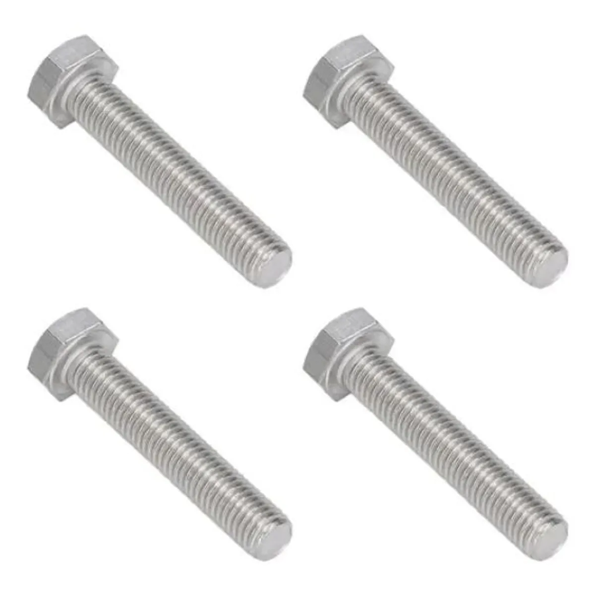 METALFER - Perno Hexagonal Zincado G8 1 /2-13 x2 (100 Un)