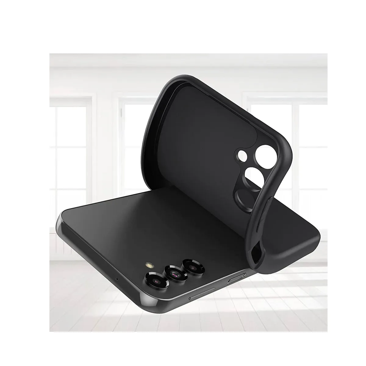 GENERICO - Carcasa Funda Compatible Con Samsung A34 Rojo