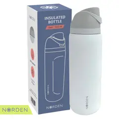 NORDEN - Botella Térmica De Agua Acero Inoxidable 1 Litro Kiosclub