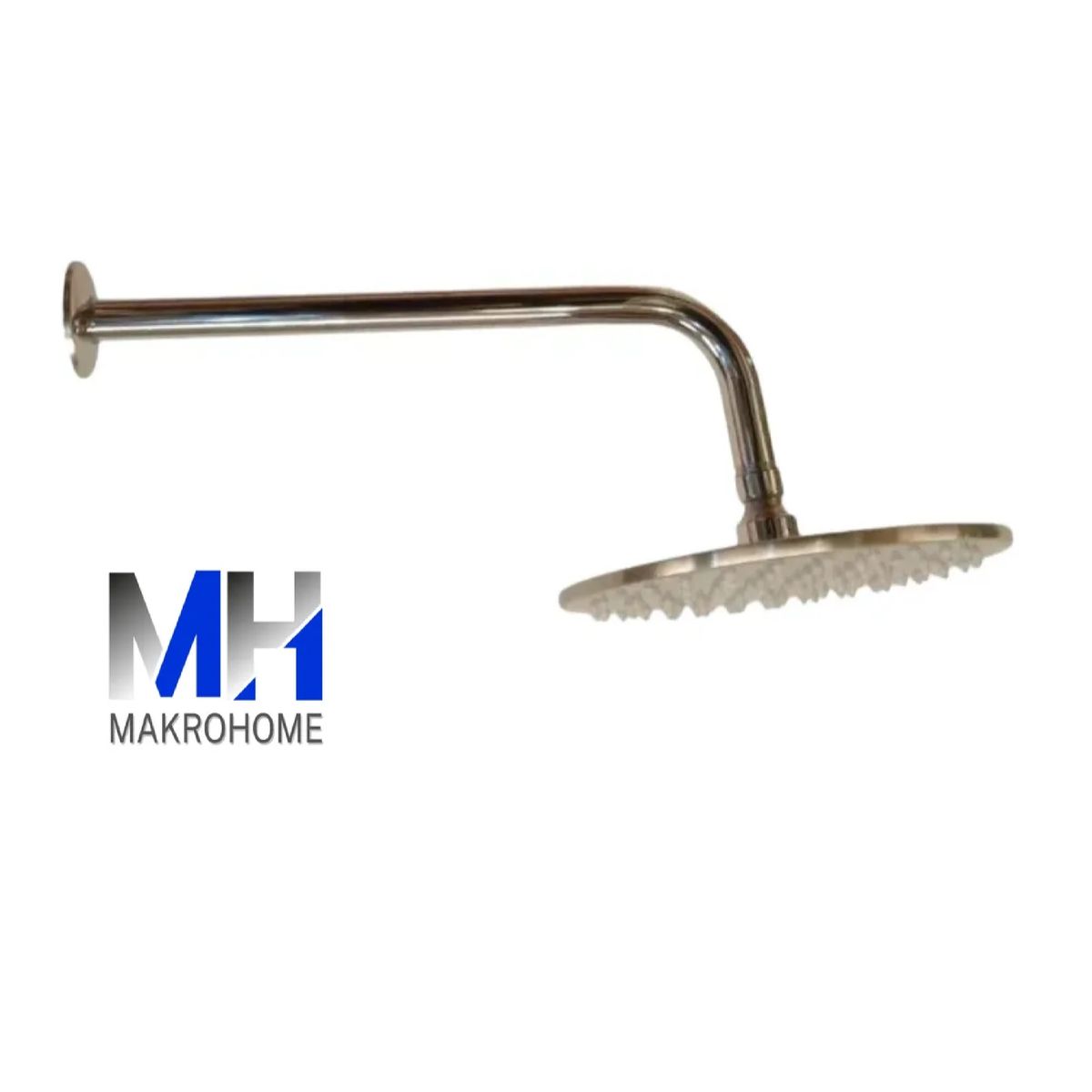 GENERICO - Ducha Lluvia Metálica 25cm + Brazo 40cm Lujo Y Durababilidad