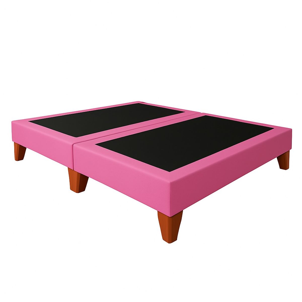 GENERICO - BASE DE 2 PLAZAS ROSADO  LINO