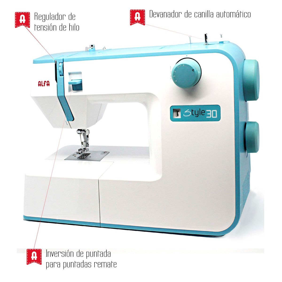 ALFA - Máquina de Coser Alfa MOD STYLE 30