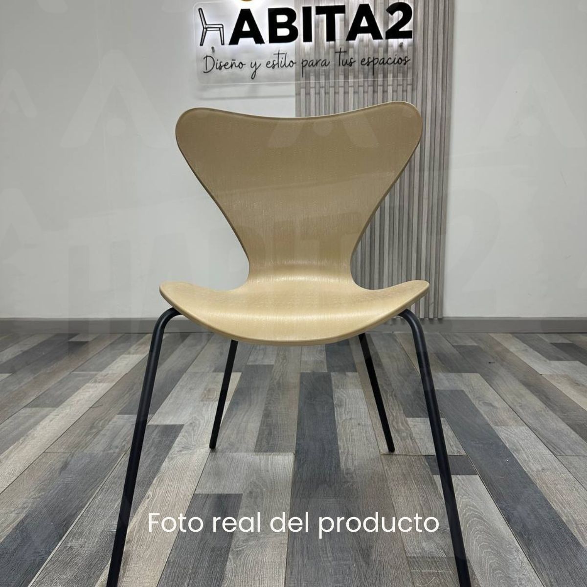 HABITA2 CHILE - Comedor JLove PP Black Minimalista 80cm