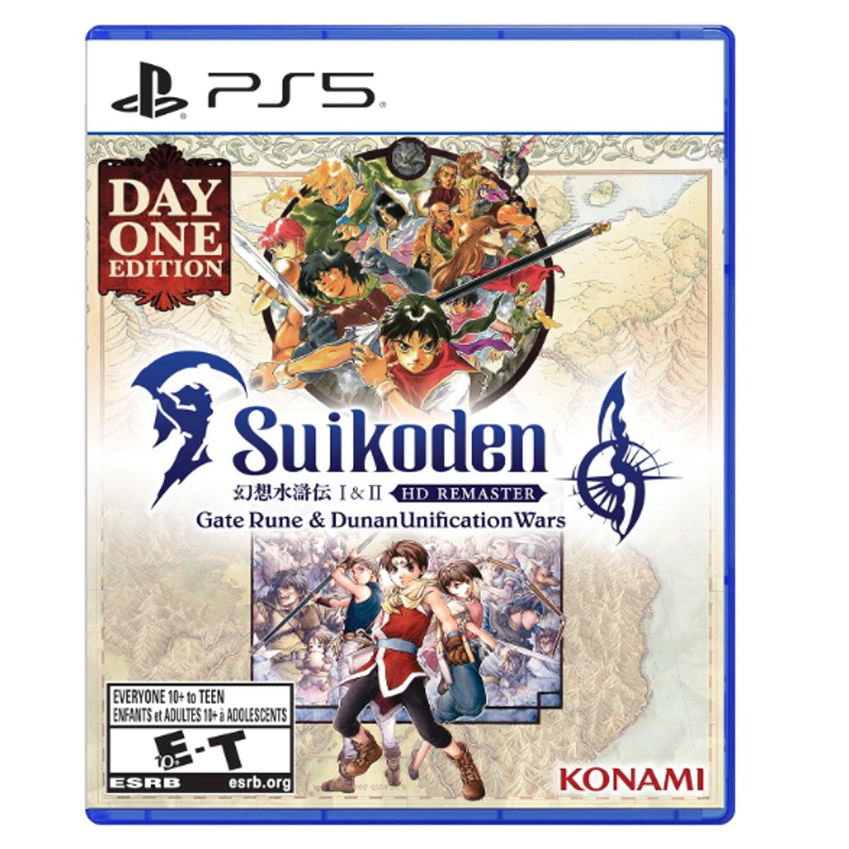 SONY - Suikoden I & II HD Remastered PS5 FISICO