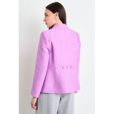 Imagen 2 del producto Blazer Liso Mujer Morado