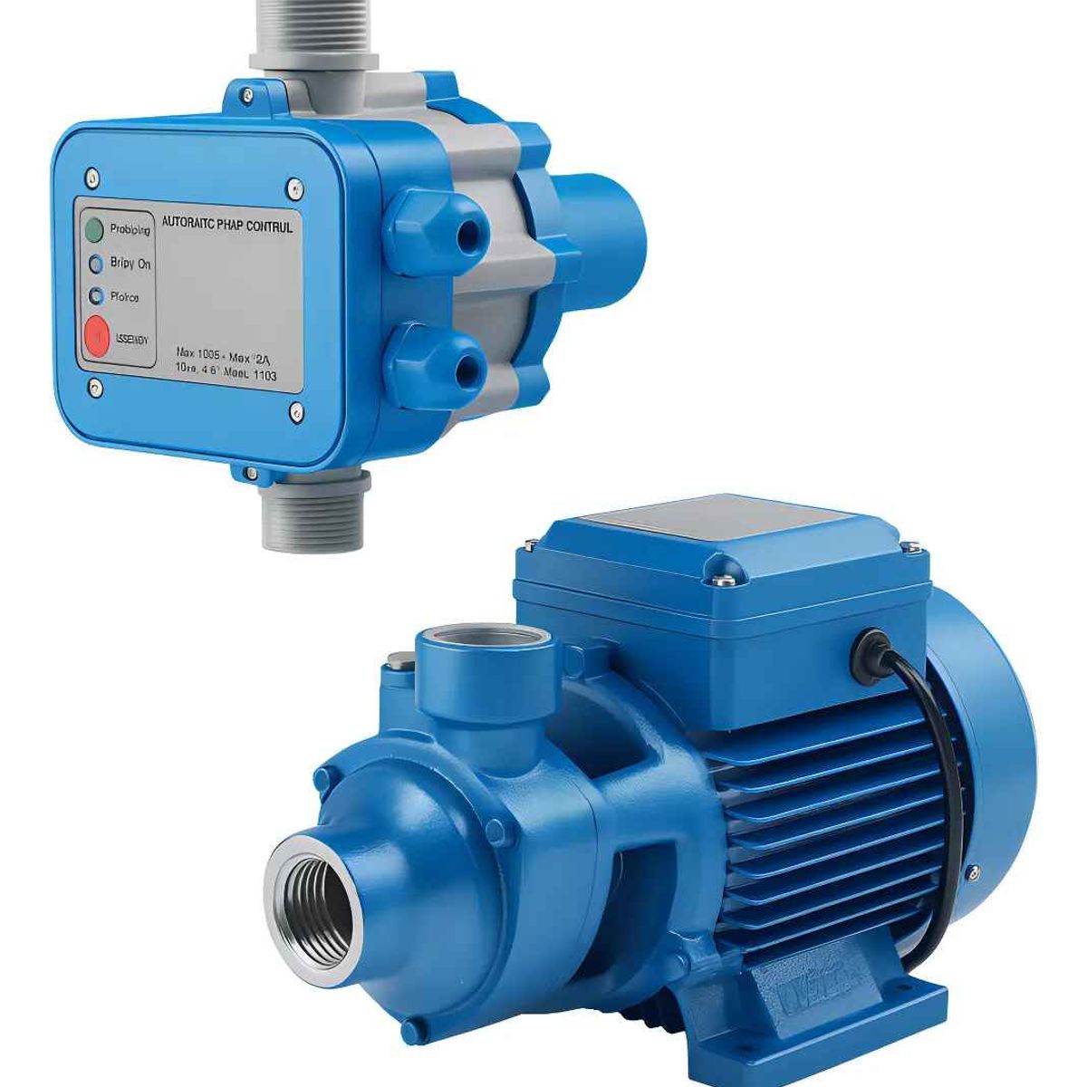 GENERICO - Bomba Agua 12 Hp Periferica + Controlador Electronico Automatico