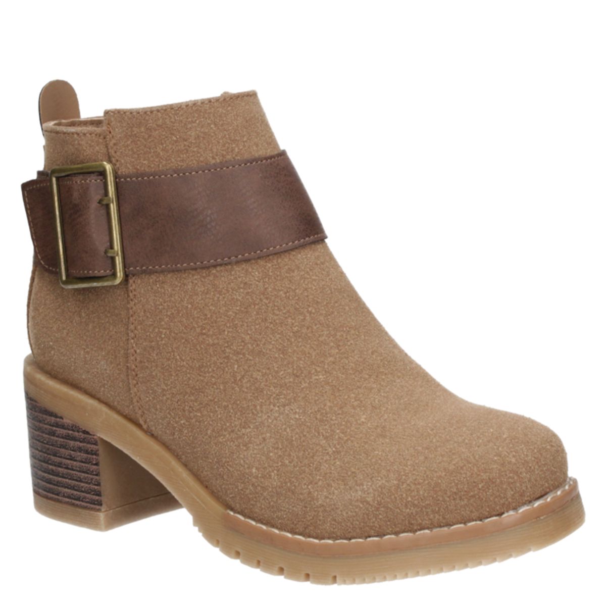 DAKOTA - Botin Casual Mujer Taupe Dakota