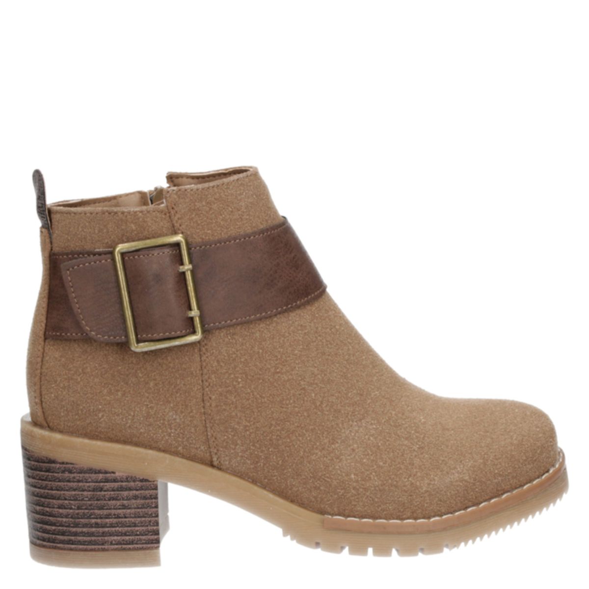 DAKOTA - Botin Casual Mujer Taupe Dakota