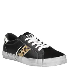 POLLINI - Zapatilla Casual Mujer Negro