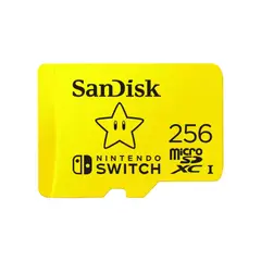 SANDISK - Tarjeta microSD Nintendo Switch 256 GB