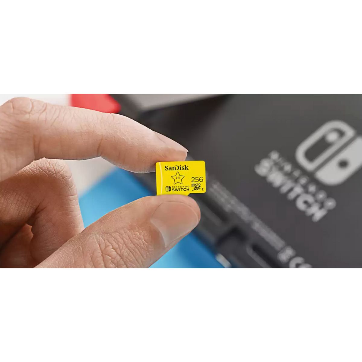 SANDISK - Tarjeta microSD Nintendo Switch 256 GB SanDisk