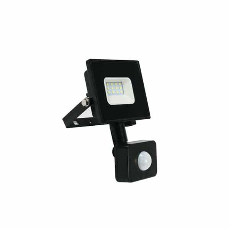WANT - FOCO PROYECTOR DE ÁREA SMD STREET CON SENSOR 10W 3000K