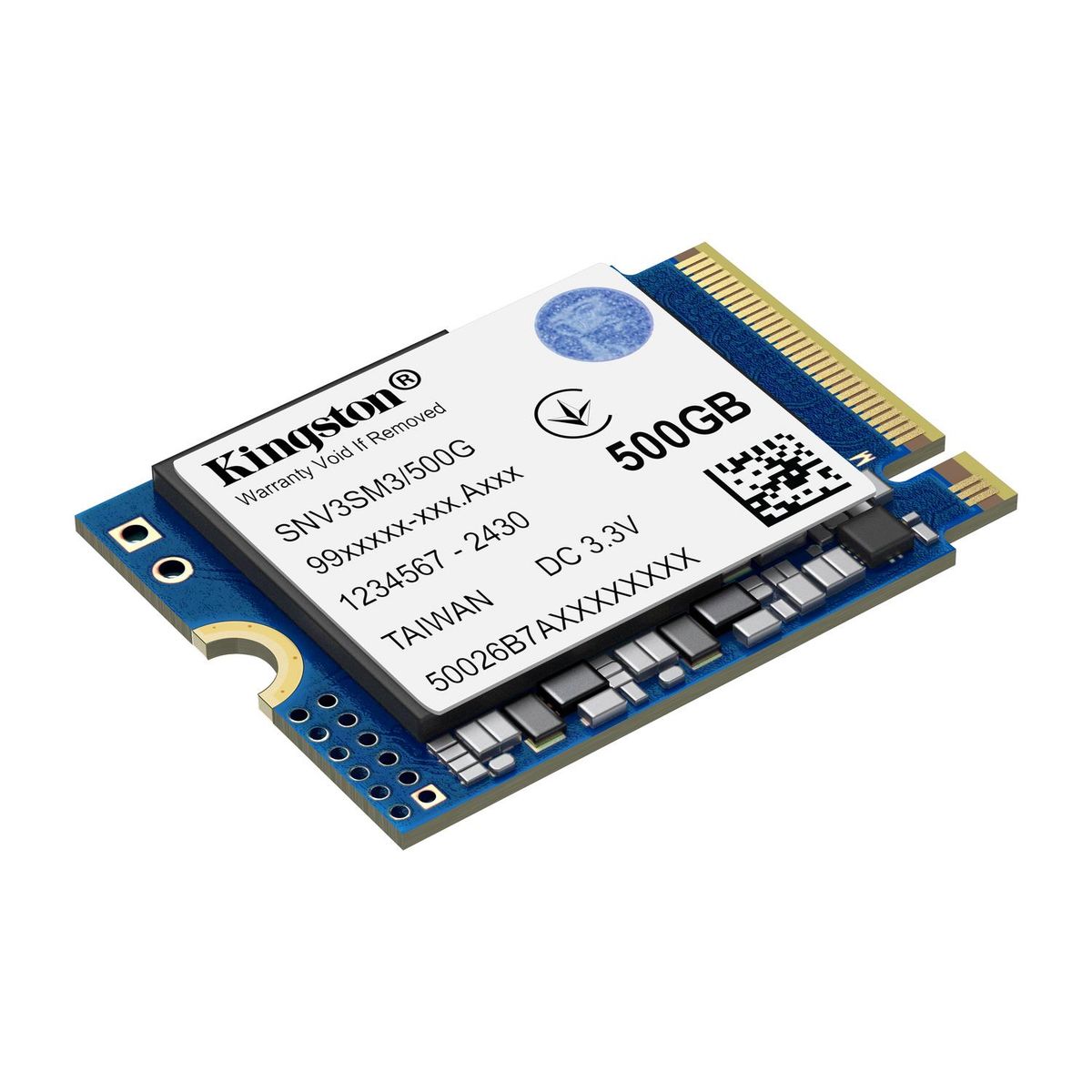 KINGSTON - Unidad SSD Kingston NV3 500GB NVMe PCIe 4.0 M.2 2230