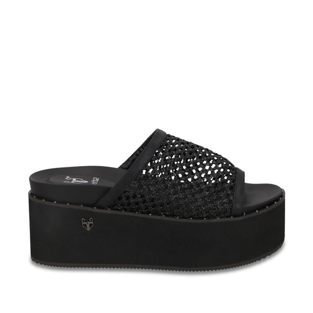 GOTTA - Sandalia Plataforma Negra Mujer 1566H