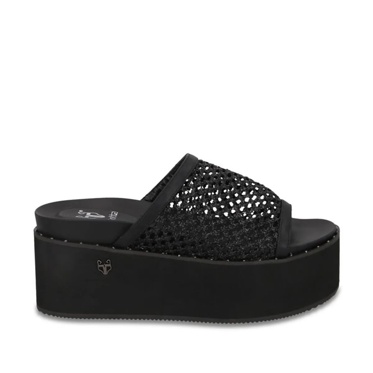 GOTTA - Sandalia Plataforma Negra Mujer 1566H