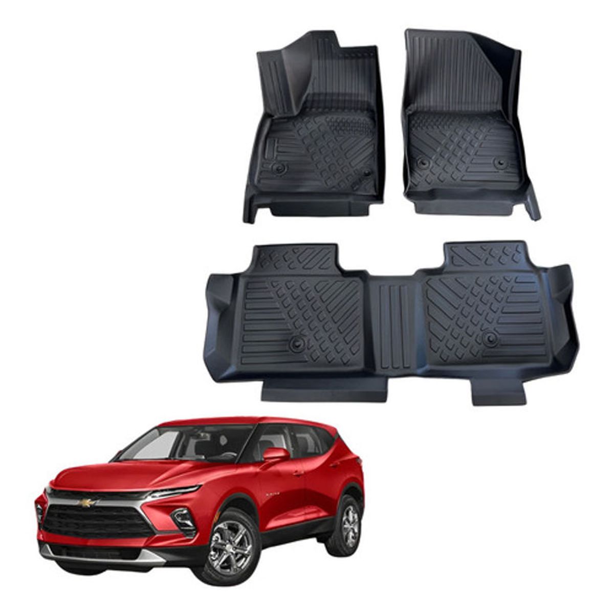 OEM - Kit Pisos Rígidos Calce Perfecto Chevrolet Blazer 2019-2026