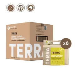 TERRA - Pañales Biodegradables Caja Talla M 160 uns