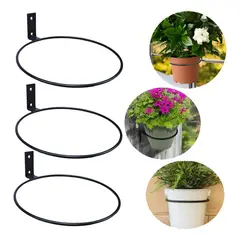 GENERICO - Soporte De Pared Para Maceteros 8 Pulgadas, 3 Anillos 20cm