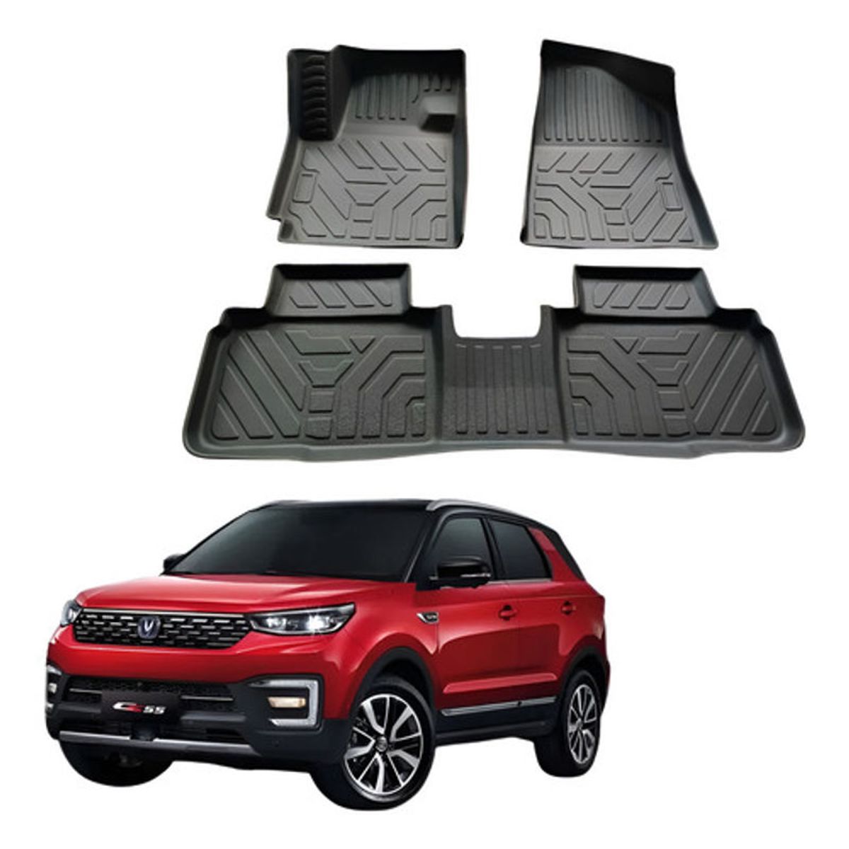 OEM - Kit Pisos Rígidos Calce Perfecto Changan Cs55 2019-2022
