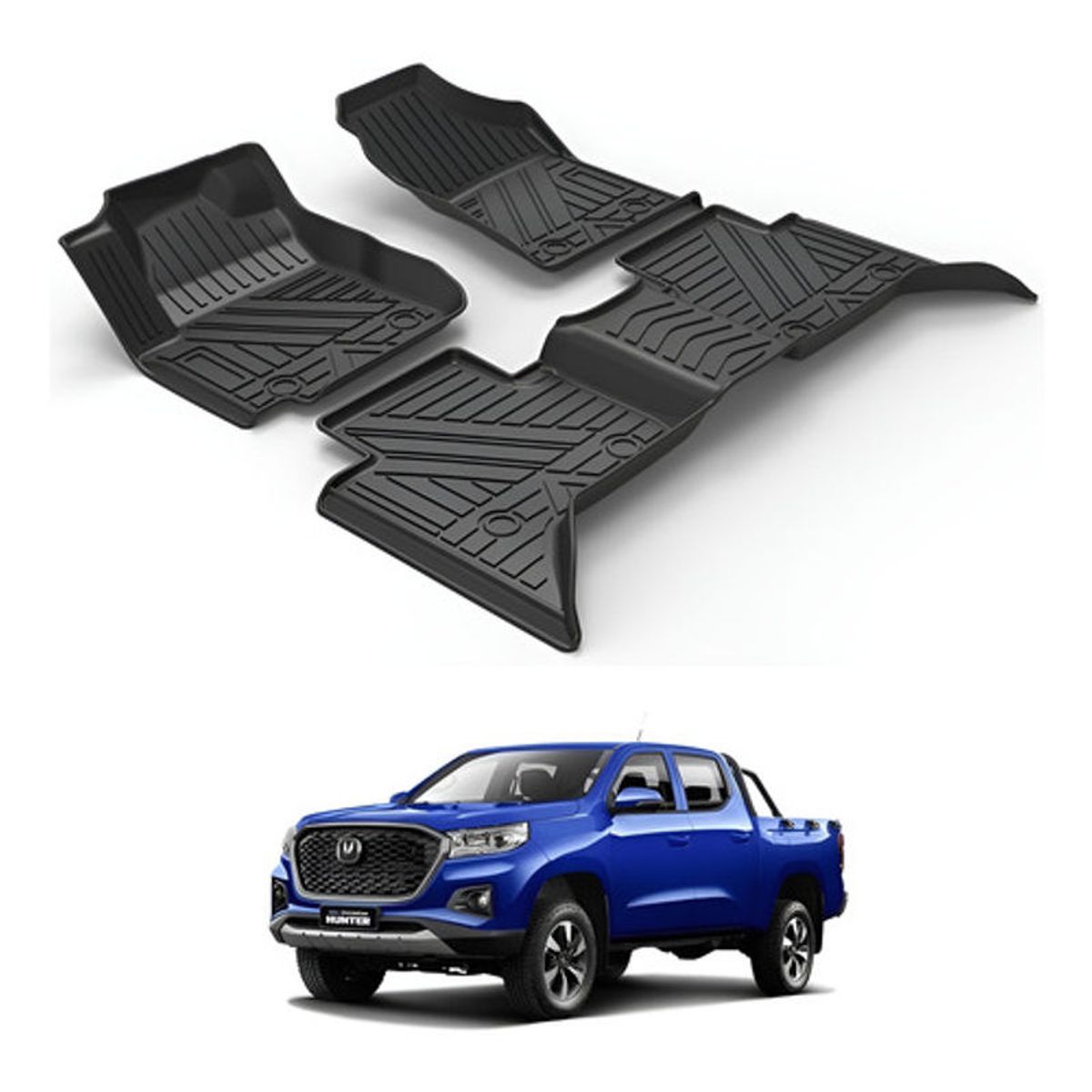 OEM - Kit Pisos Rígidos Calce Perfecto Changan Hunter 2020-2025