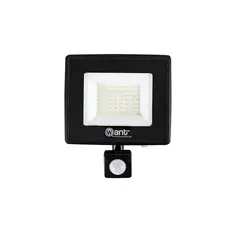 WANT - FOCO PROYECTOR DE ÁREA SMD STREET CON SENSOR 20W 3000K