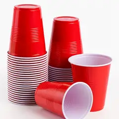 GENERICO - 100 Vasos Desechables 500ml